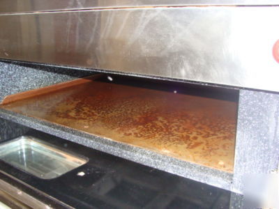 Vulcan 3 deck baking pizza oven - eleactic