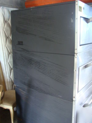 Vulcan 3 deck baking pizza oven - eleactic