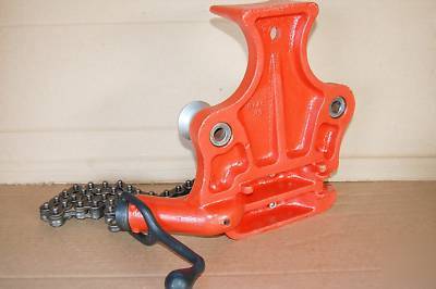  ridgid chain vise # bc 810 for threader cutter tools