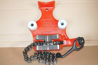  ridgid chain vise # bc 810 for threader cutter tools