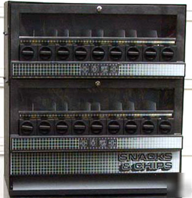 Vending machine for snacks-candy, chips, cookies, more 