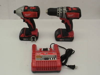 New milwaukee tool 2691-22 drill//impact drivers kit 1M