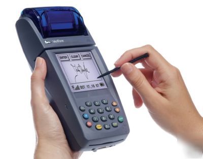 Nurit 8020 wireless credit card machine & sim chip 