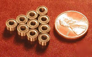 10 steel/metal R144ZZ 1/8