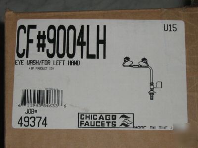 Chicago faucets emergency eye wash 9004-lhnf 9004LH