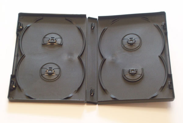 Dvd case 4 IN1 overlap 5 pack
