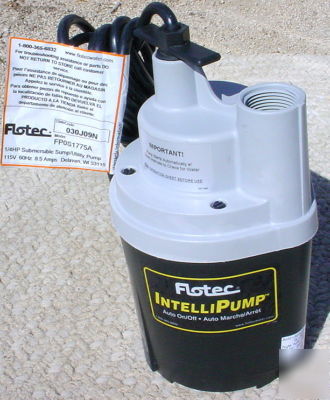 Flotec auto utility sump pump 1/4 hp FPOS1775A 1790 gph