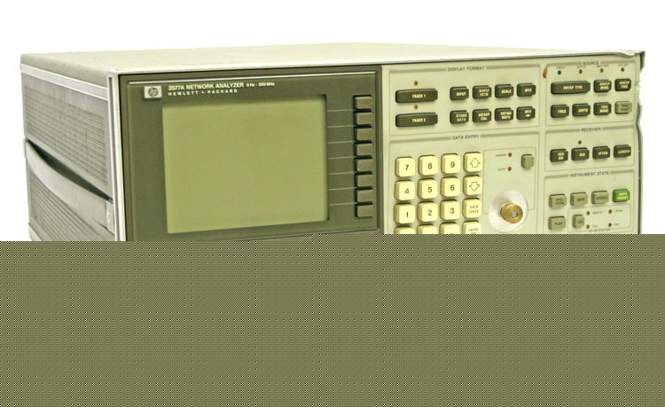 Hp/agilent 3577A network analyzer 5HZ-200MHZ w/hp-ib