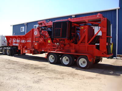 2002 morbark 5600 horizontal grinder - reconditioned