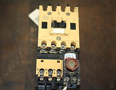 Allen bradley 100-A12ND3 motor starter w/adj trip block