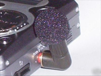 Angled pro gold md minidisc miniature microphone