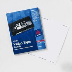 Avery 5199 video tape labels 300 each face & spine