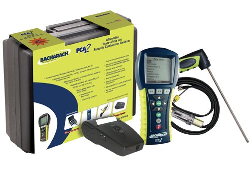 Bacharach PCA2 225 24-8370 portable combustion analyzer