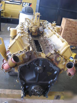 Cat caterpillar 3412 industrial engine parts used 