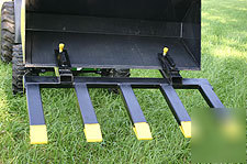 Clamp on debris forks 60