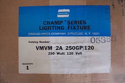 Crouse-hinds 'hazardous-area' light fixture 