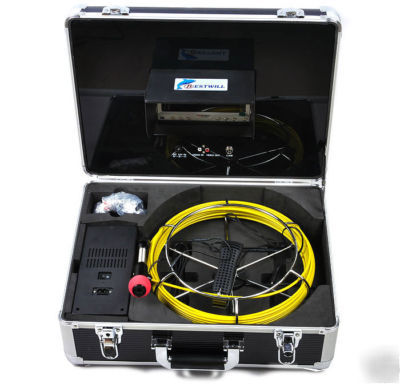 Drain pipe sewer pipeline inspect detect video camera