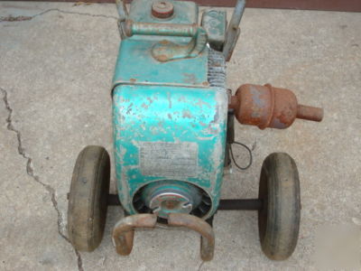 2 antique onan gas powered generators-115V-600W-5.2AMP-