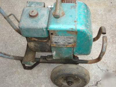 2 antique onan gas powered generators-115V-600W-5.2AMP-
