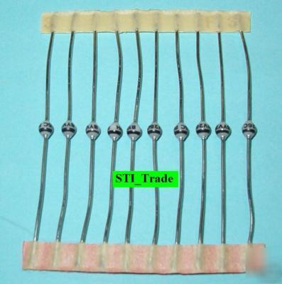 BYV26 diodes - lot of 10 -1 a 600V 30NS fast recovery 