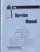 Farmall a, av, b, bn tractor service repair manual 