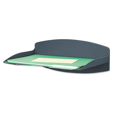 Fellowes partition additions letter tray, graphite