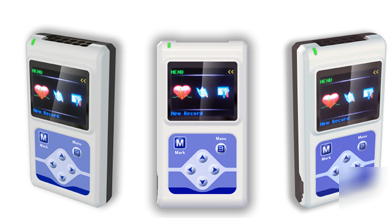 New 12 channel ecg holter ekg holter monitor system 