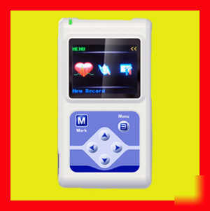 New 12 channel ecg holter ekg holter monitor system 