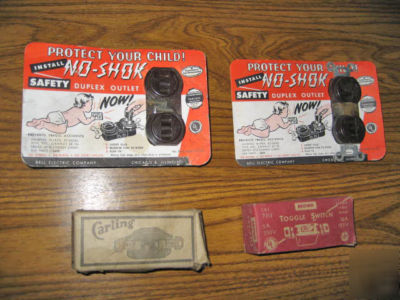 New electrical components os vintage pre-1950â€™s? lot-b