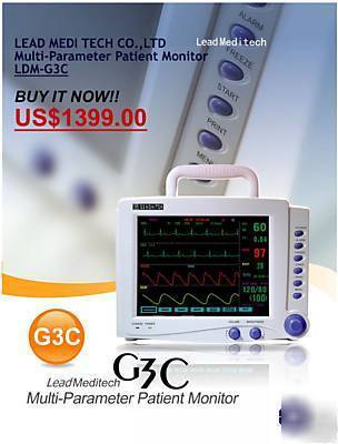 New veterinary surgical multiparameter patient monitor 