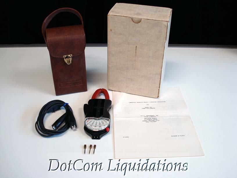 New weston model 749 ac clamp volt-ammeter * *