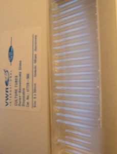 900 vwr culture tubes cat#47729-566 size 6X50MM