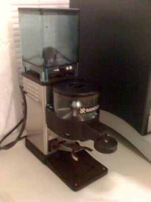 Commercial 2 group rancillo expresso machine & grinder
