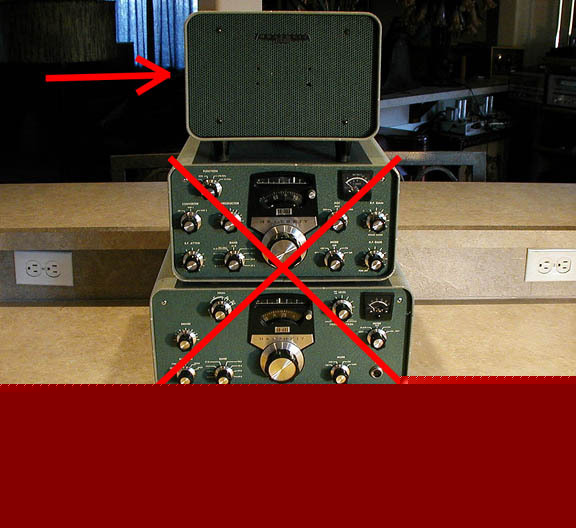 Heathkit sb 600 ham radio hf receiver speaker 