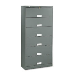 Hon 600 series 6SHELF file with receding doors