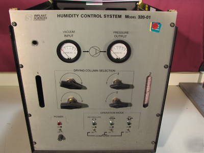 Implant sciences humidity control system model 320-01