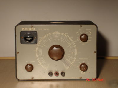Knight resistor capacitor tester rc