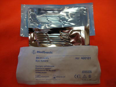 Medtronic mercolÂ® eye spears ref:400101~ lot of 5