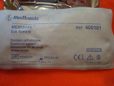 Medtronic mercolÂ® eye spears ref:400101~ lot of 5