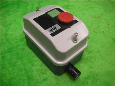 Mem starter push safty switch 647ADS 3PH 3.7-5.6A 415V