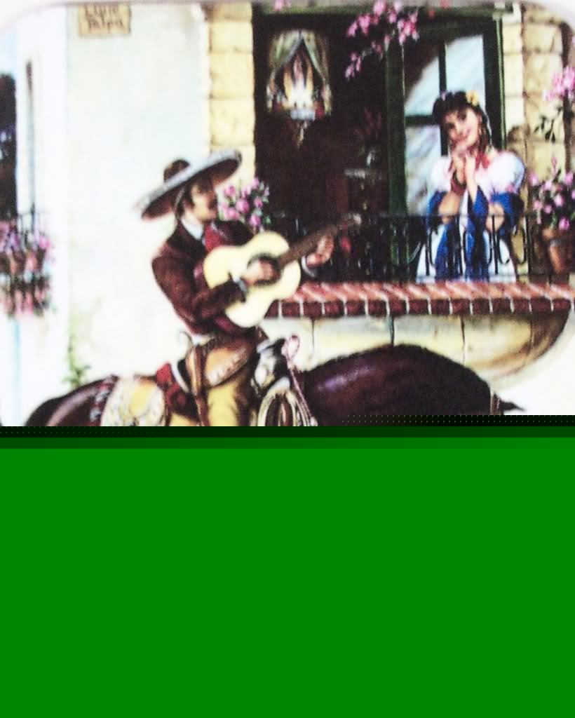 Mexican horseback serenade mousepad office pc computer
