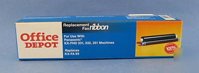 Office depot replacement fax ribbon cartridge panasonic