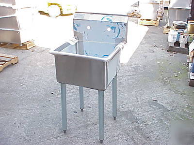 One compartment prep sink 18