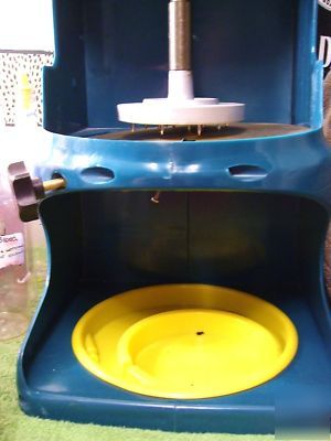 Osp shaved ice snow cone machine +syrup / accessories 
