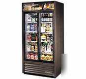 True gdm-33| sliding glass door refrigerator 33CUFT| 1