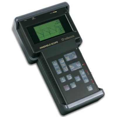 Velleman K7105 handheld lcd oscilloscope -built