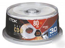 New cd-R80LCB30TG cd-r 80 min 700MB 52X (120-pk) brand 
