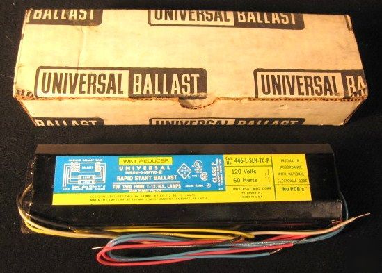 Nos universal rapid start ballast #446-l-slh-tc-p 