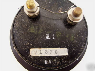 Nos weston kilovolts panel meter #301 electrical test 