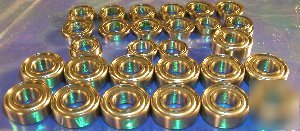Of 28 tamiya mountaineer rc sealed ball bearing set r/c